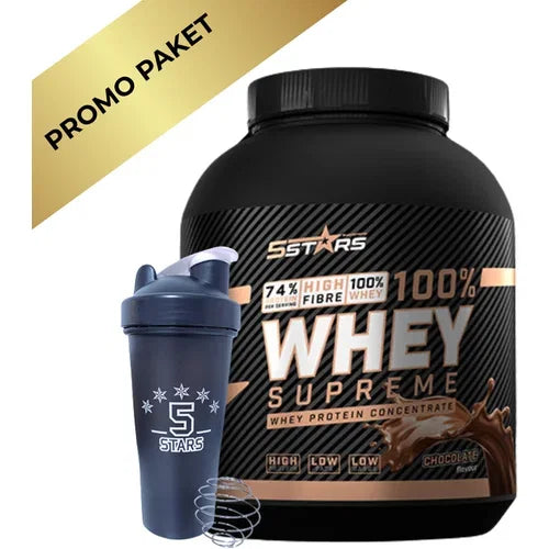 5 STARS 5Stars Whey 3kg + Šejker – Proteinski Paket za Mišićni Rast