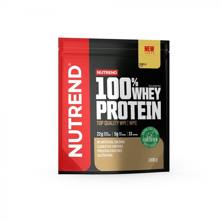 NUTREND 100% WHEY PROTEIN (NOVI), 1000g, VANILA