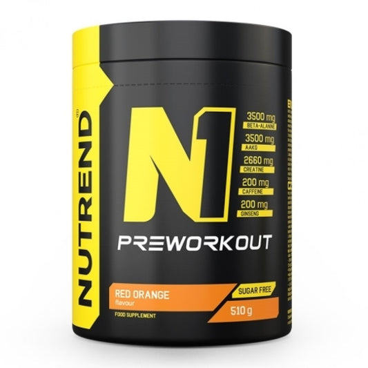 NUTREND N1 PRE-WORKOUT, 510g GrapeFruit