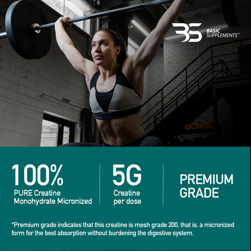 CREA PRO - Kreatin / 500 grama BASIC SUPPLEMENTS